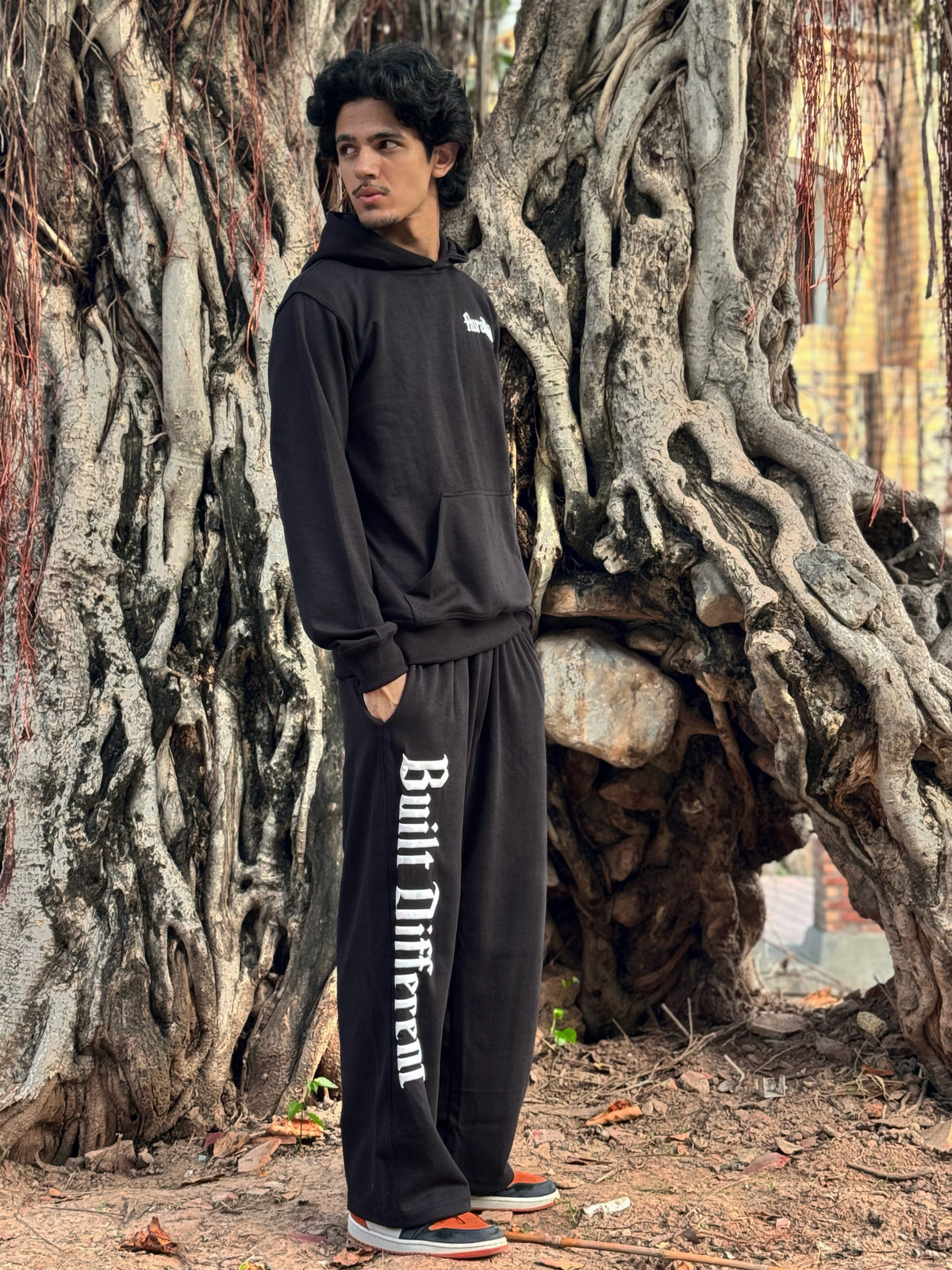 Obsidian wide leg